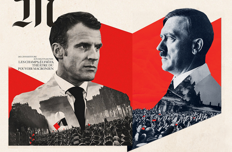 Διχάζει το εξώφυλλο της Monde: μοιάζει ή όχι ο Μακρόν με τον Χίτλερ;