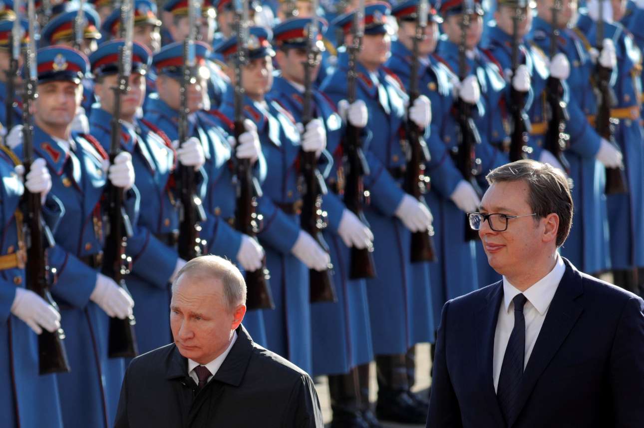 Ο Πούτιν στη Σερβία με ατζέντα «βαλκανιονίκη»