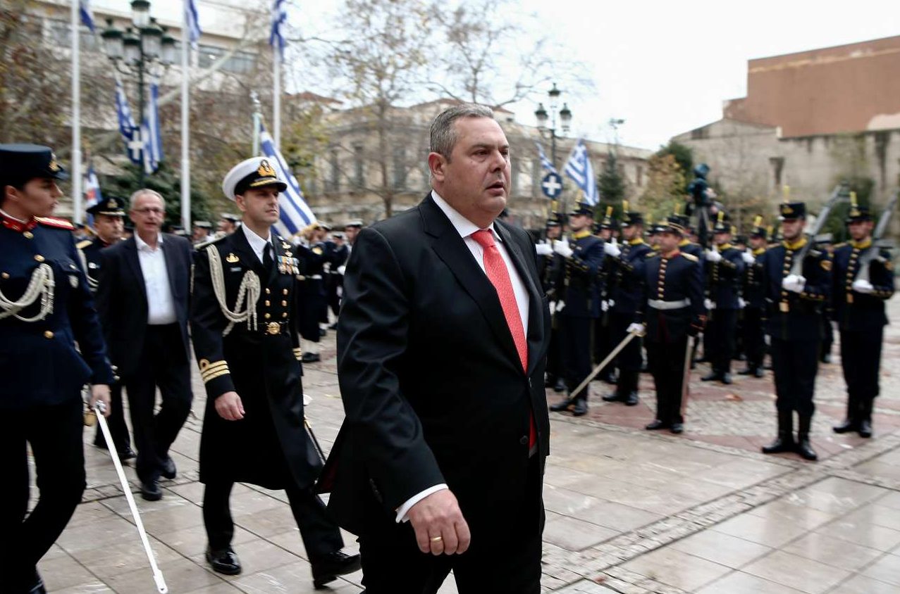 Καμμένος συγκινημένος: Σας μιλώ για τελευταία φορά ως υπουργός…