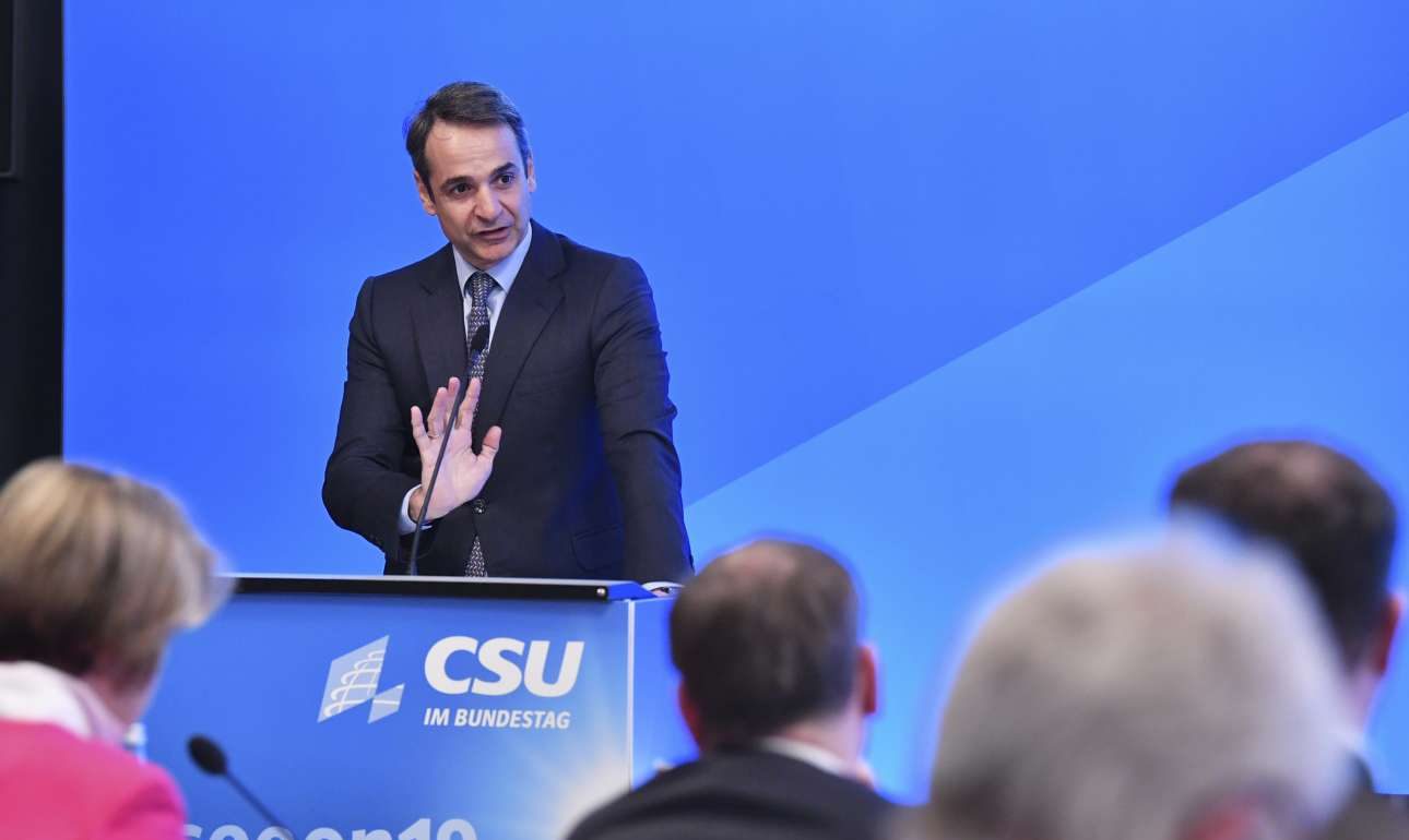 Μητσοτάκης στο CSU: «Οι Ελληνες απηύδησαν από την κυβέρνηση Τσίπρα»