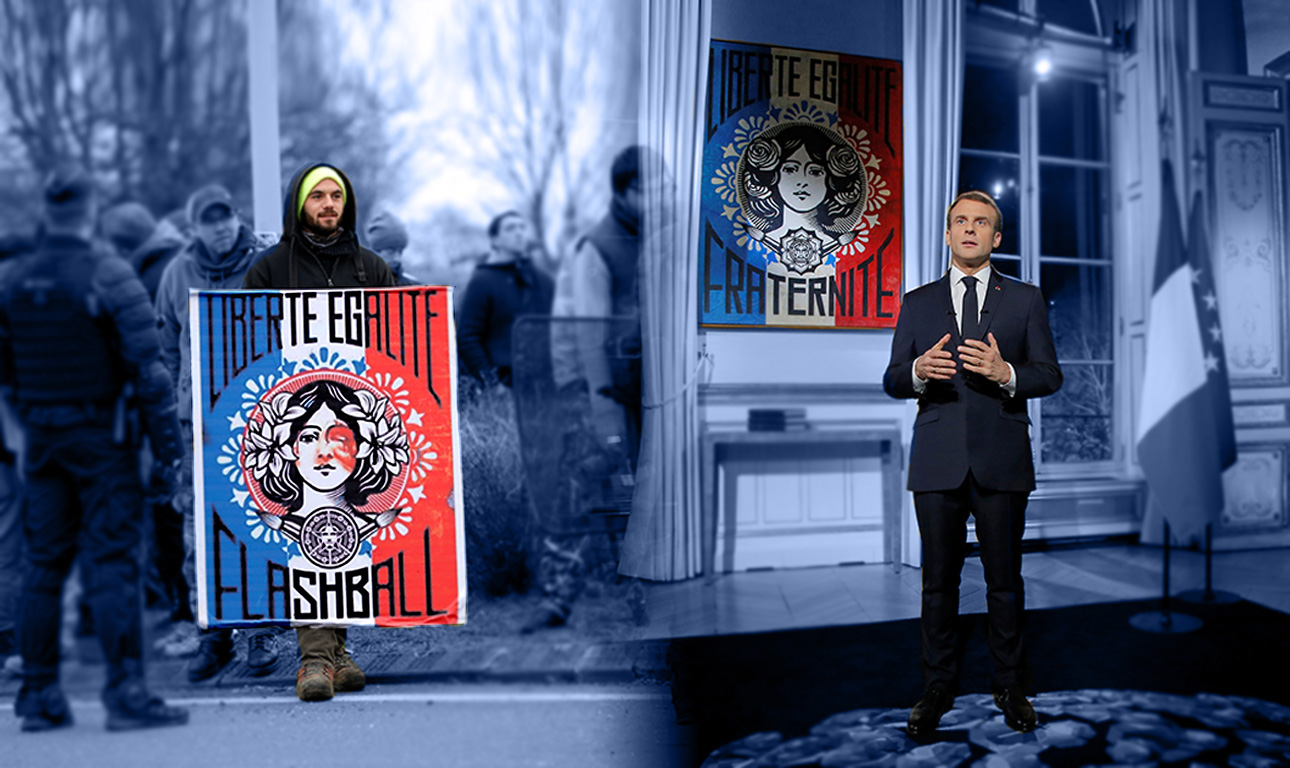 «Μεγάλος εθνικός διάλογος»: το πιο ριψοκίνδυνο στοίχημα του Μακρόν