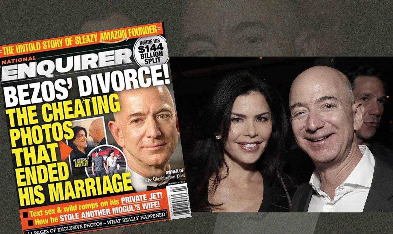 Στη φόρα τα παθιάρικα SMS και οι γυμνές σέλφι του Τζεφ Μπέζος με την ερωμένη του