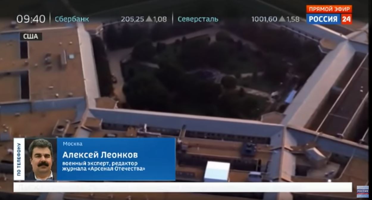 Λίστα πυρηνικών στόχων στις ΗΠΑ δημοσίευσε η ρωσική κρατική τηλεόραση