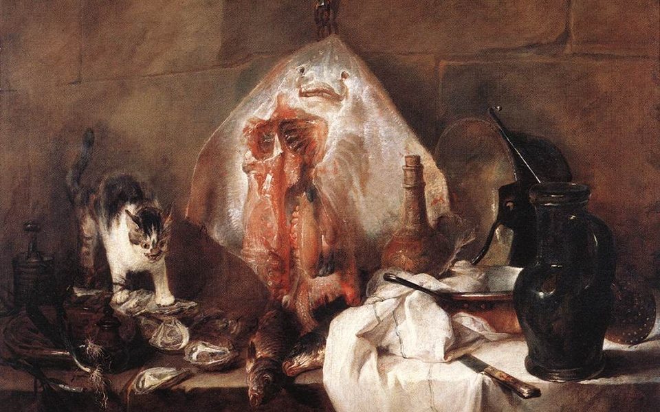 Το φαγητό και η κουζίνα στο έργο του Ζαν Σιμεόν Σαρντέν