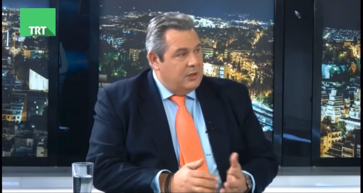 Ο Καμμένος «παίζει πόλεμο»: «Τα Σκόπια είναι 20’ δουλειά για μια ίλη τεθωρακισμένων»