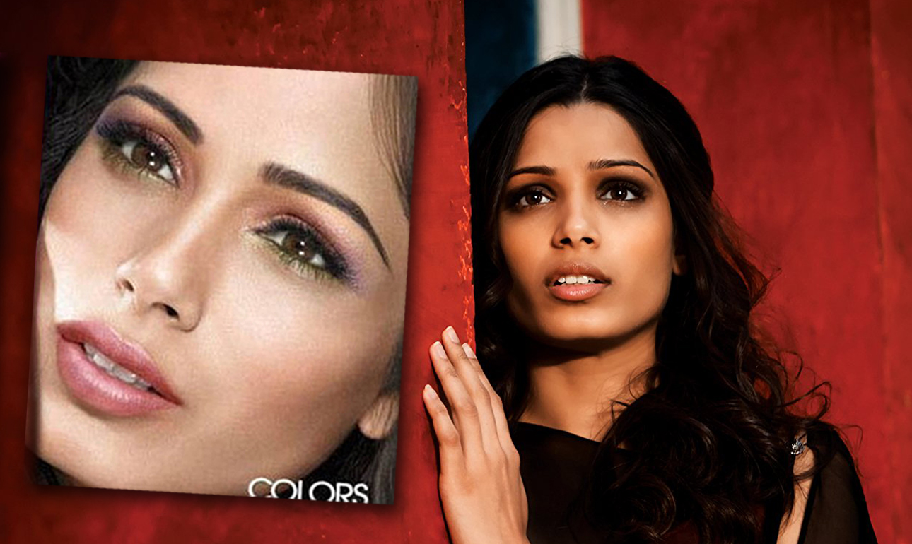 Λεύκανε ή όχι η L’Oréal το πρόσωπο της Φρίντα Πίντο;