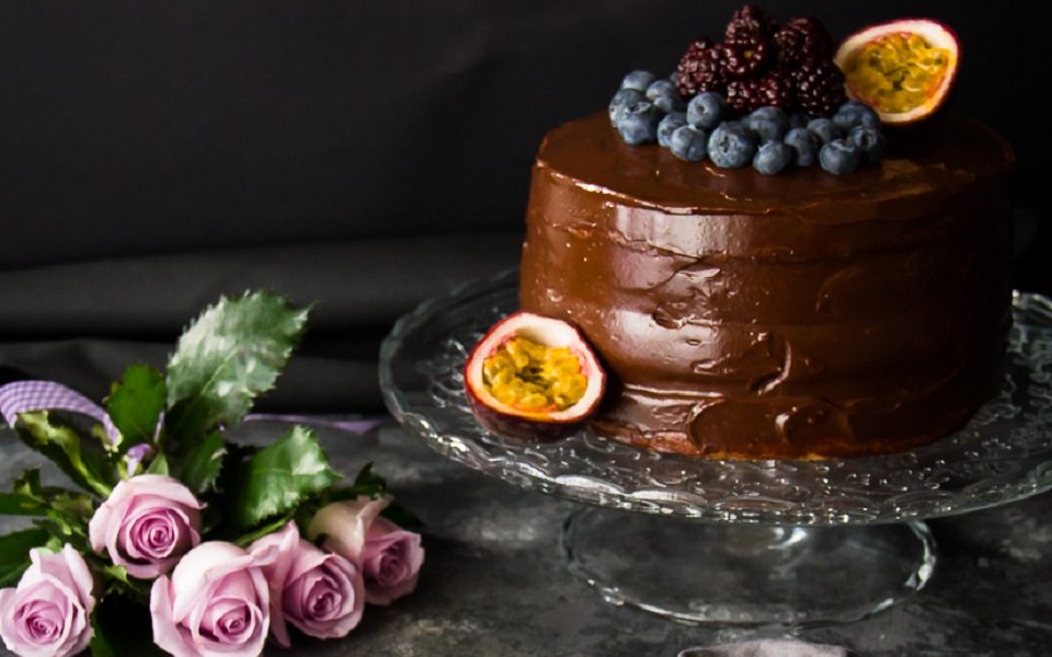 Υγιεινή τούρτα σοκολάτας