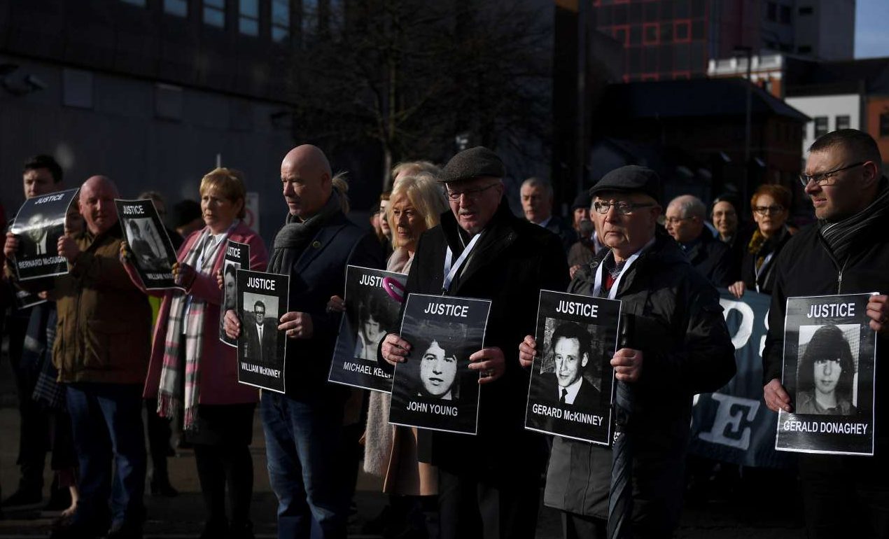 «Ματωμένη Κυριακή»: Μόνο ένας βρετανός στρατιώτης στο εδώλιο του κατηγορουμένου