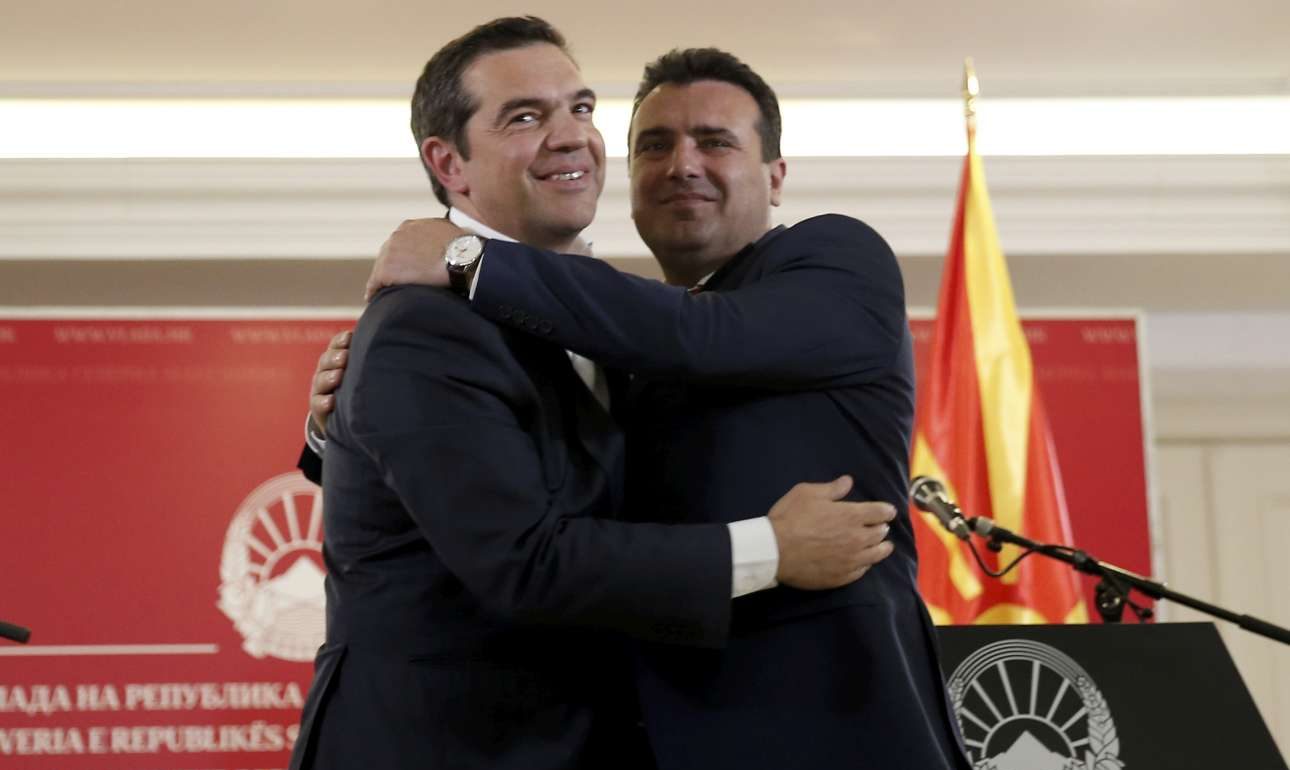 Τσίπρας από τα Σκόπια: Γράφουμε Iστορία, ανοίγουμε πρεσβείες