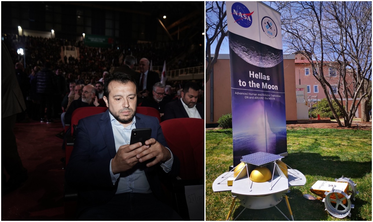 Ο Παππάς ονειρεύεται την Ελλάδα στη Σελήνη (και τον εαυτό του στην Ευρωβουλή)