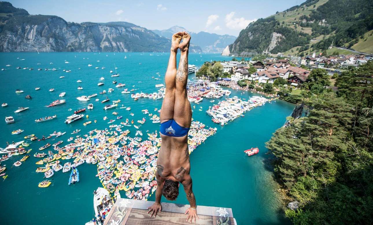 Πώς είναι να κάνεις κατάδυση από ύψος 27 μέτρων;