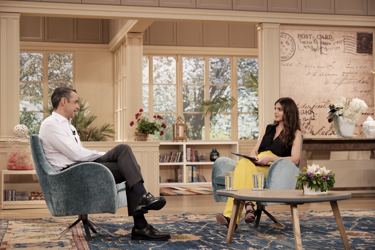 O Μητσοτάκης στην Τσιμτσιλή: Η σχέση μου με τη Μαρέβα, τα παιδιά μου και το… Νetflix