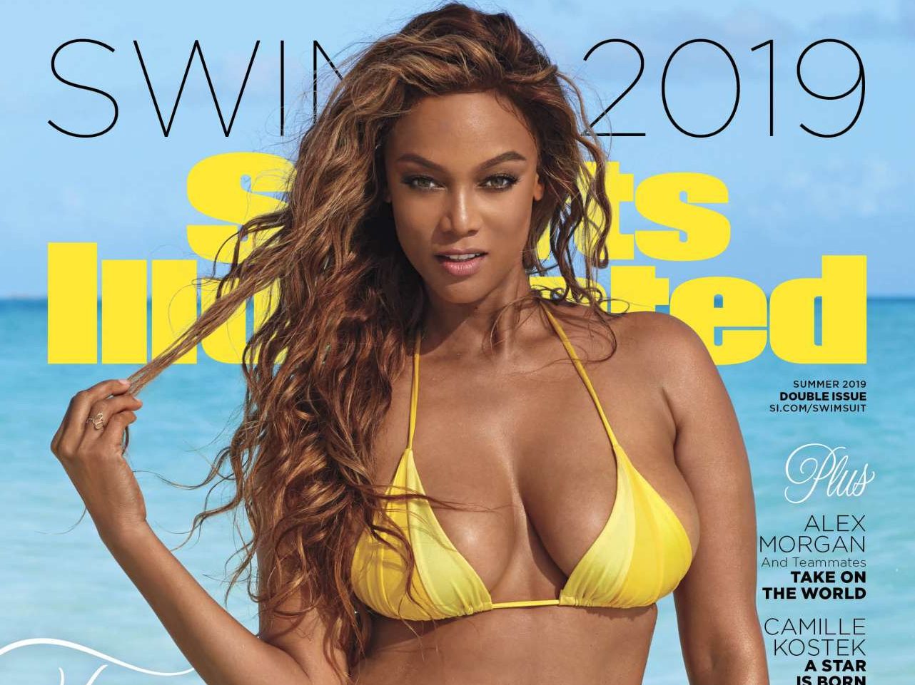 Η σέξι Τάιρα Μπανκς, στα 45 της, στο εξώφυλλο του Sports Illustrated