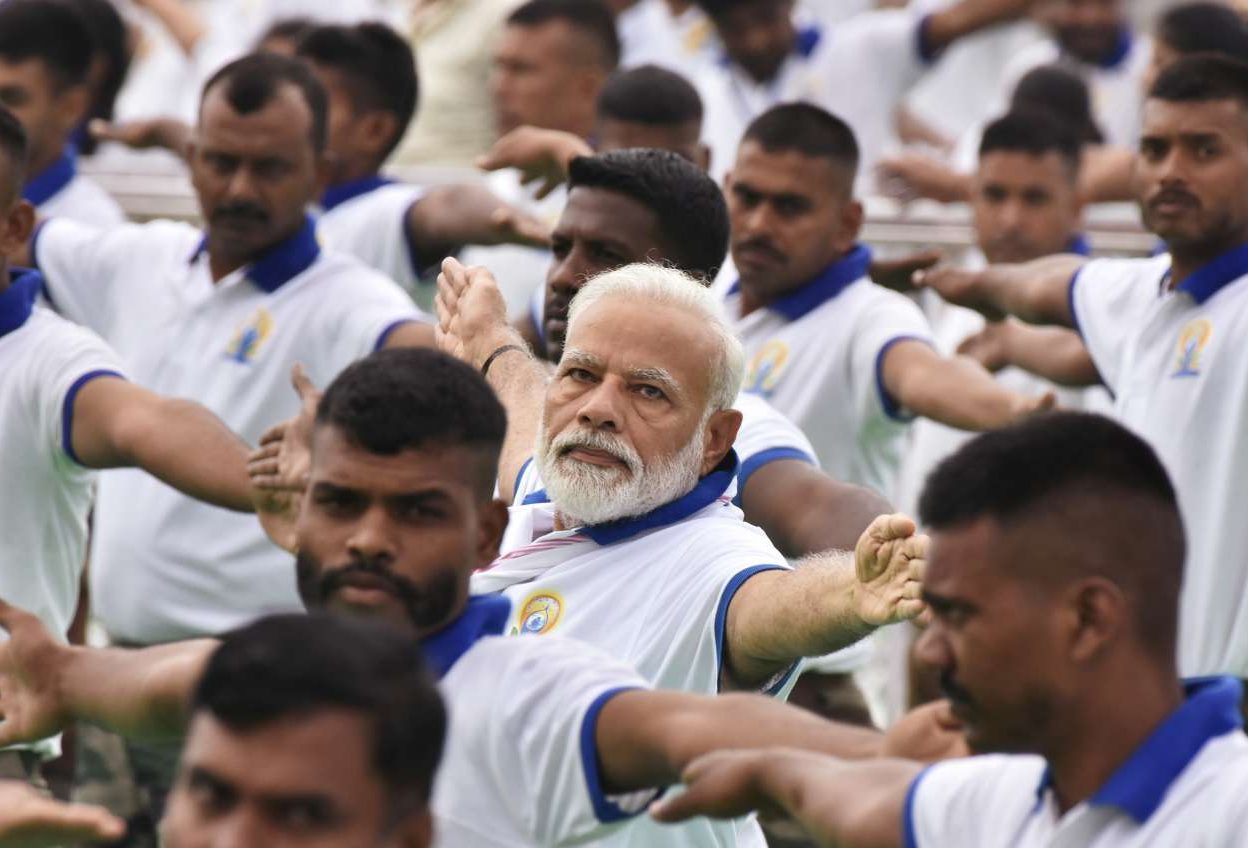 Η γιόγκα κάνει καλό στην εξωτερική πολιτική της Ινδίας