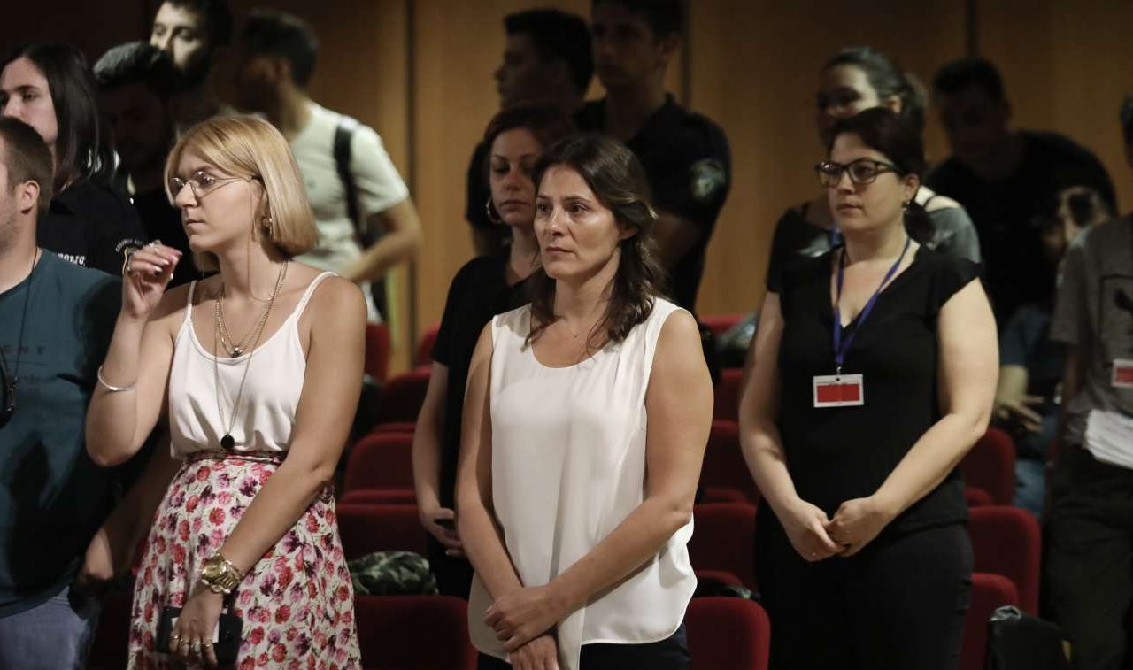 Εννέα ημέρες πριν τις εκλογές η Μπαζιάνα πήγε (ξανά) στη δίκη της Χρυσής Αυγής