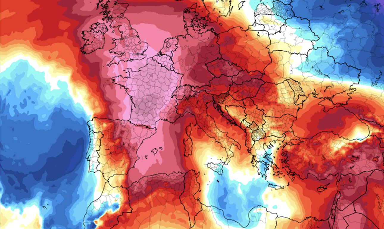 Γιατί ανεβαίνουν οι θερμοκρασίες στην ηπειρωτική Ευρώπη;