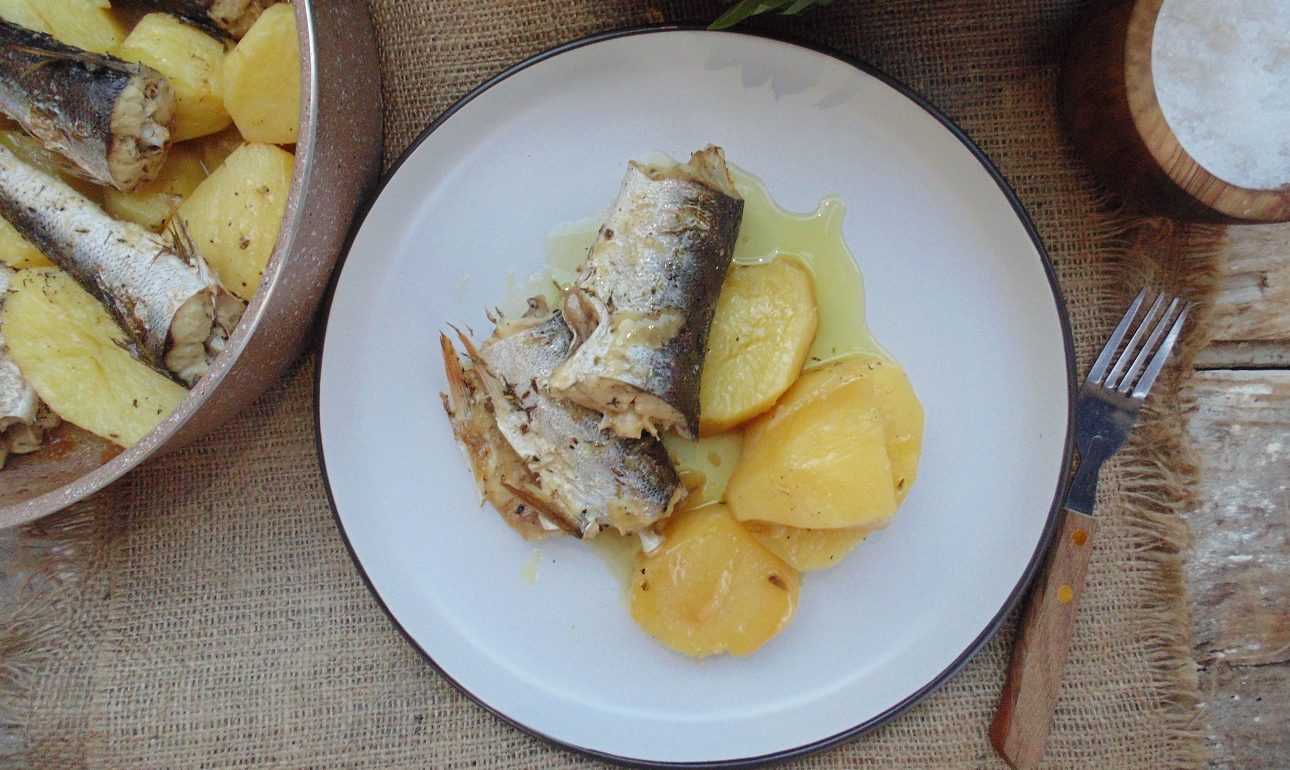 Τουρνάς (ή λούτσος) στον φούρνο