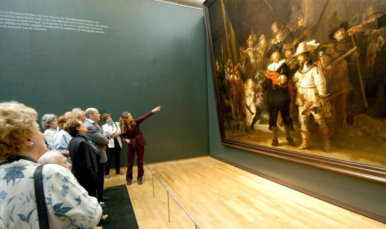 Τέχνη μέσα στην… τέχνη για τη «Νυχτερινή Περίπολο» του Ρέμπραντ