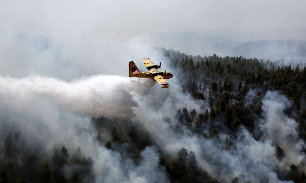 Σαφείς ενδείξεις εμπρησμού για την πυρκαγιά στην Εύβοια