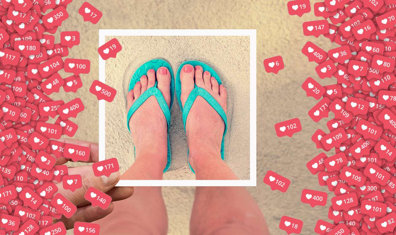 Tο Instagram γέμισε… ποδολάτρες!