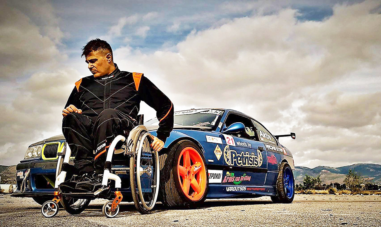 Πρωταθλητής σε αναπηρικό – κυκλοφορεί ανάμεσά μας