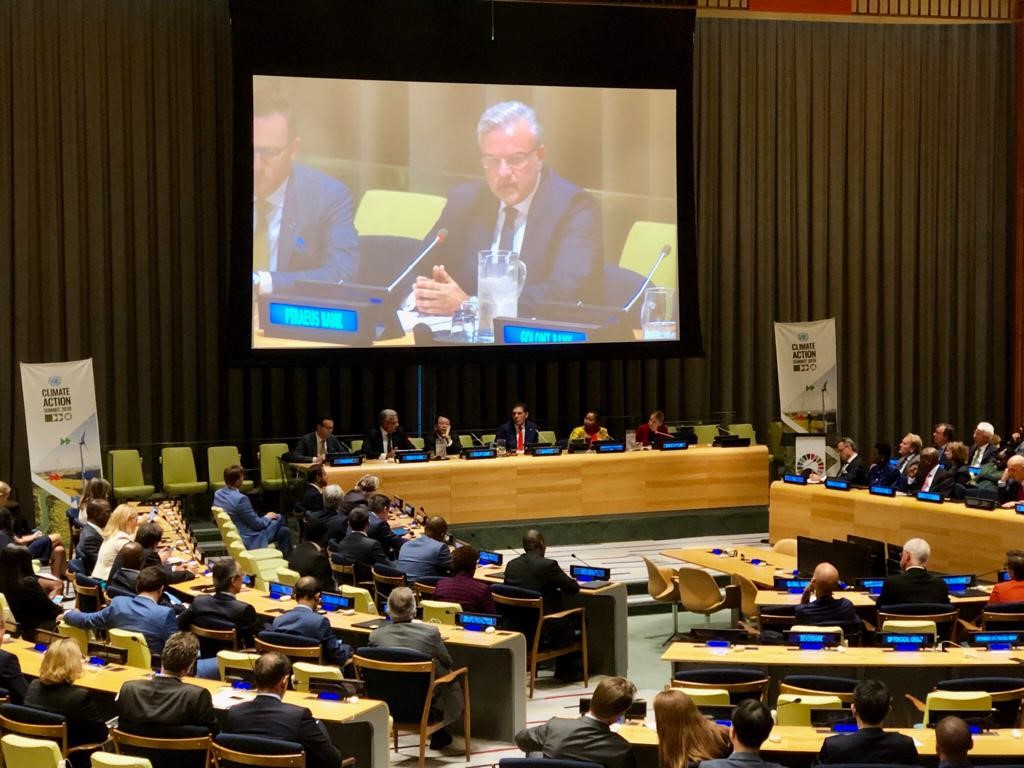 Η Τράπεζα Πειραιώς μεταξύ των 130 τραπεζών που υπέγραψαν τις παγκόσμιες Αρχές Υπεύθυνης Τραπεζικής