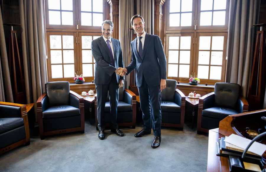 Μητσοτάκης σε Ρούτε: Η Ευρώπη να προστατεύσει τα ελληνικά σύνορα