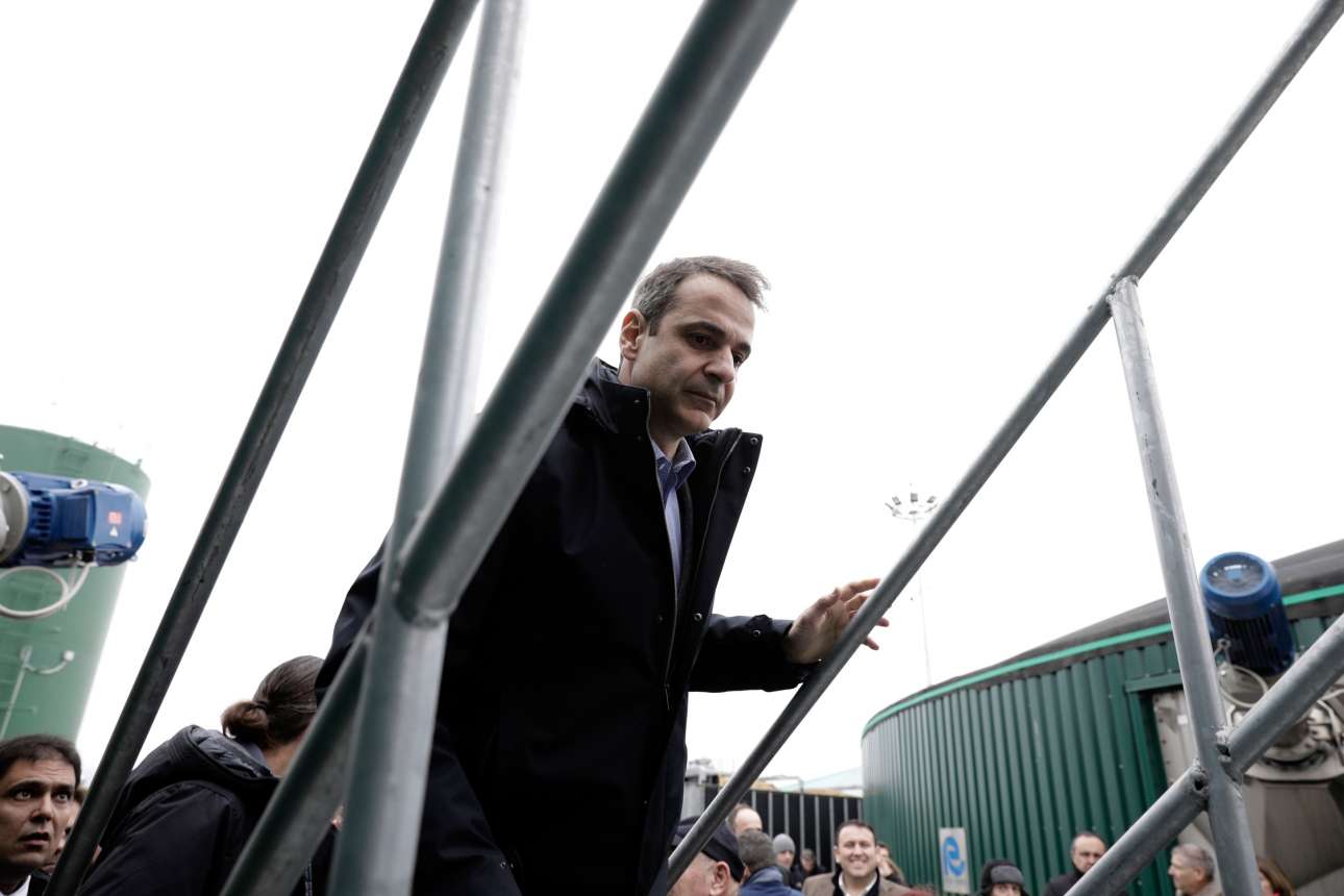 Στα Ιωάννινα ο Κυριάκος Μητσοτάκης για ένα έργο-υπόδειγμα