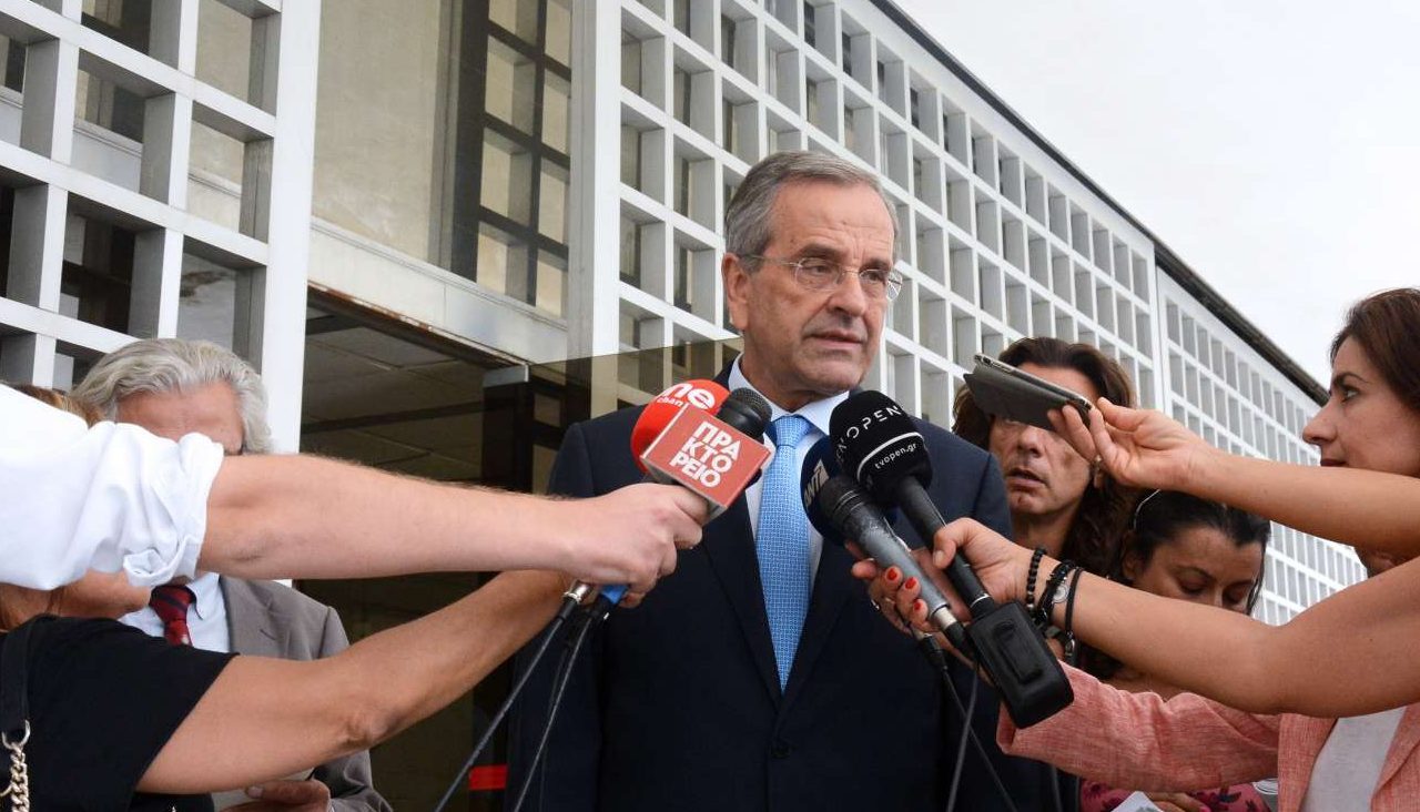 Ο Σαμαράς κατονόμασε Τσίπρα και «Ρασπούτιν» για τη σκευωρία της Νοvartis