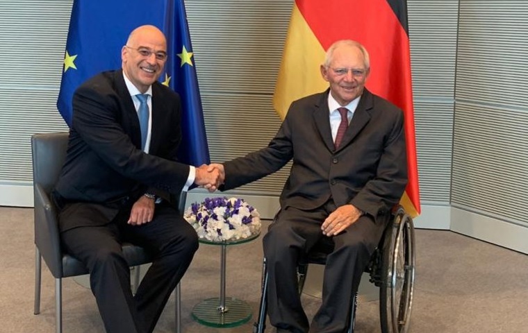 Συνάντηση Δένδια – Σόιμπλε στο Βερολίνο