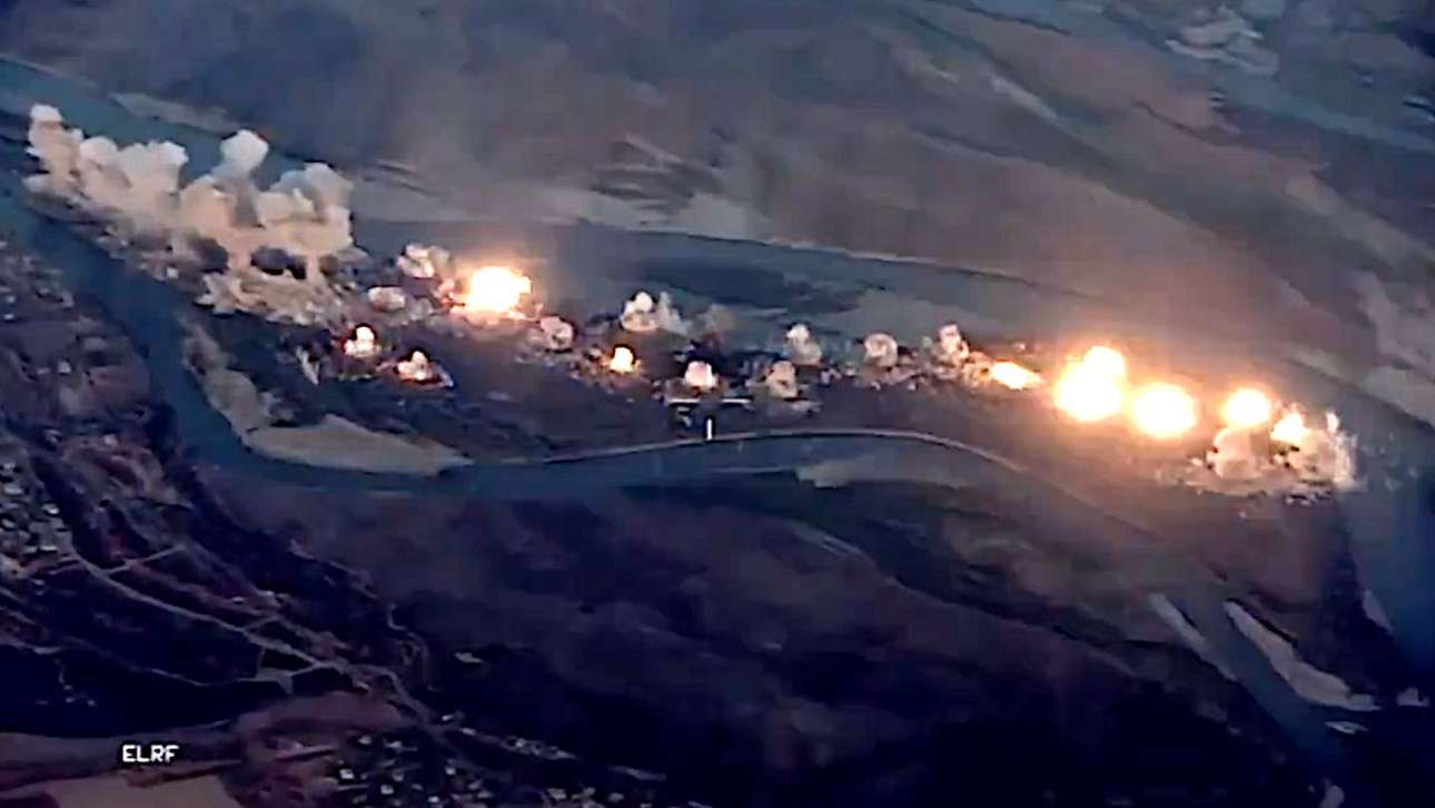 Πώς οι Αμερικανοί ισοπέδωσαν βάση του ISIS στο Ιράκ με 40 τόνους βόμβες