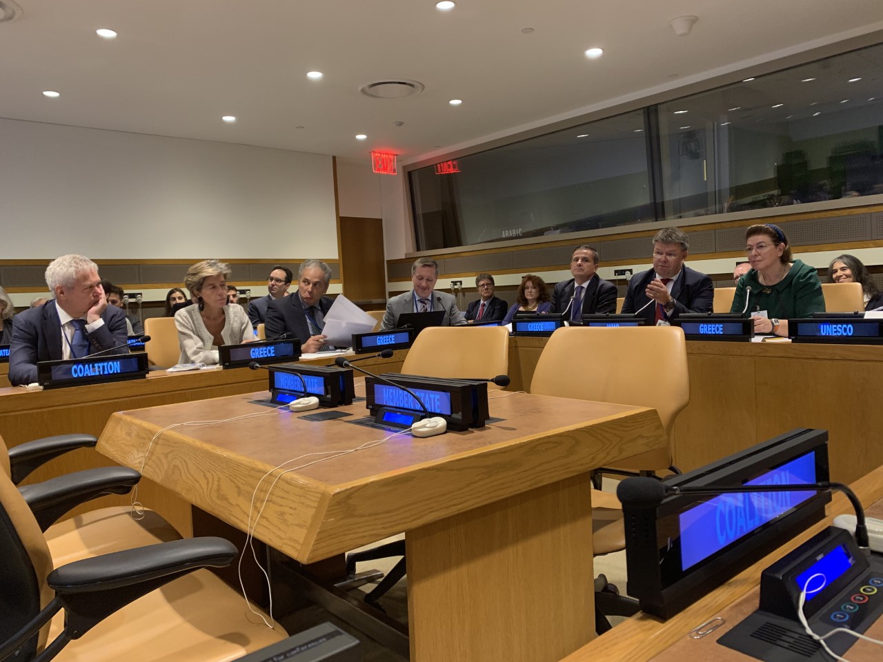 Μενδώνη στον ΟΗΕ: Ζήτημα δημοκρατίας η προστασία της πολιτιστικής κληρονομιάς