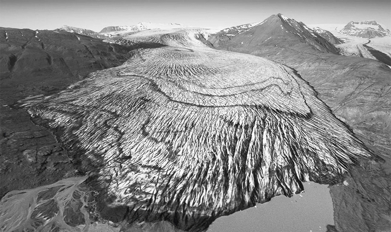 Αποκαλυπτικές εικόνες: ο παγετώνας το 1989 και το 2019