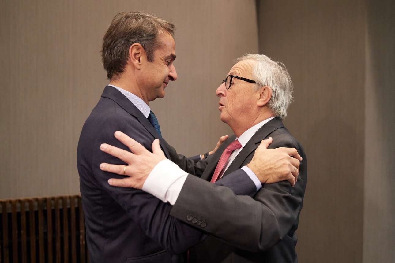 Μητσοτάκης για Γιούνκερ: Τον ευχαριστώ ως Ελληνας και ως Ευρωπαίος