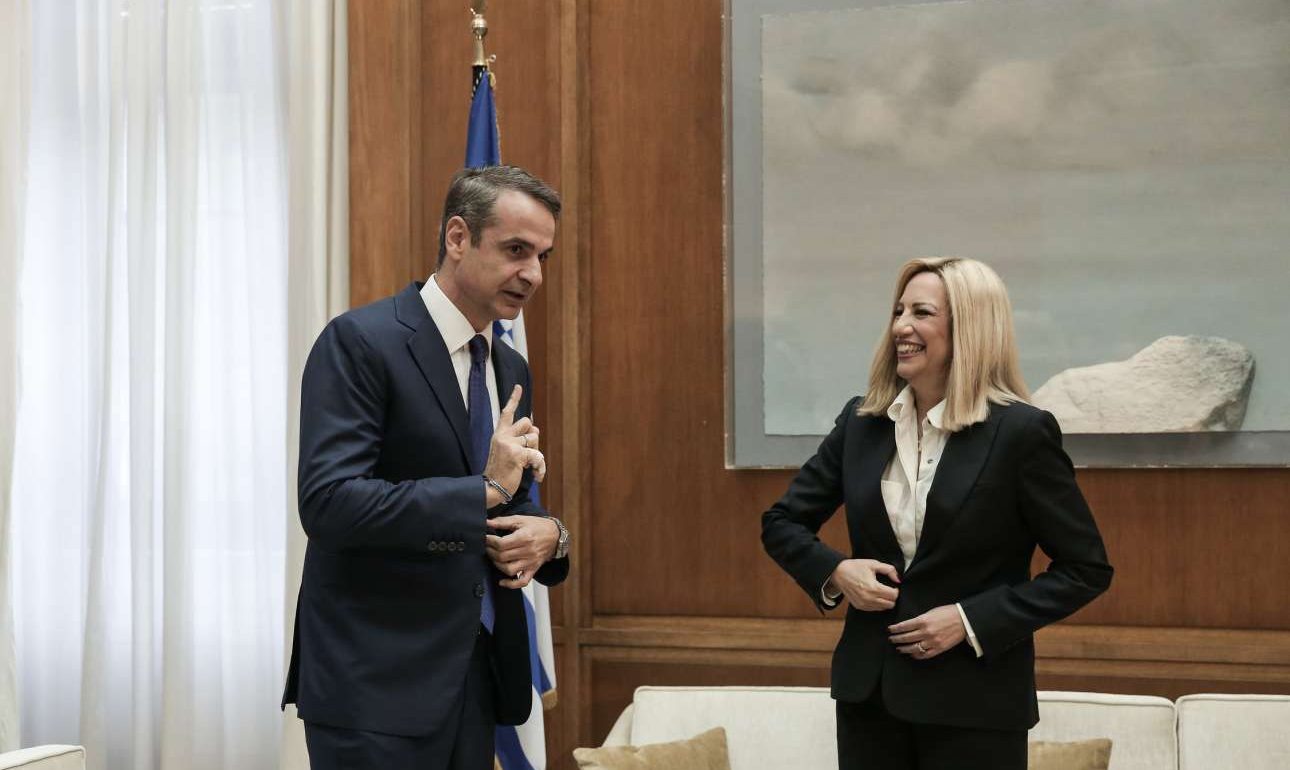 Σύγκλιση σε τέσσερα σημεία βλέπει η Γεννηματά μετά τη συνάντηση με Μητσοτάκη