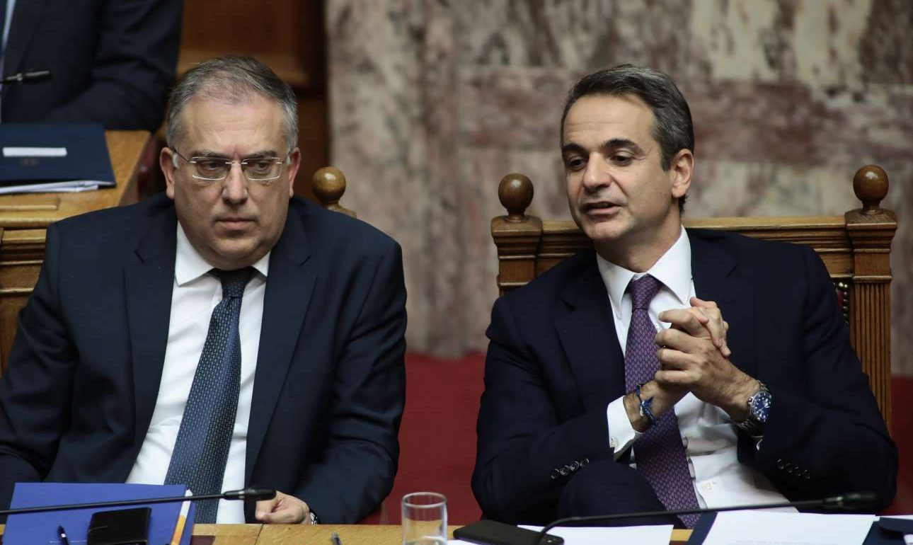 Συνάντηση Μητσοτάκη – Θεοδωρικάκου για τον εκλογικό νόμο