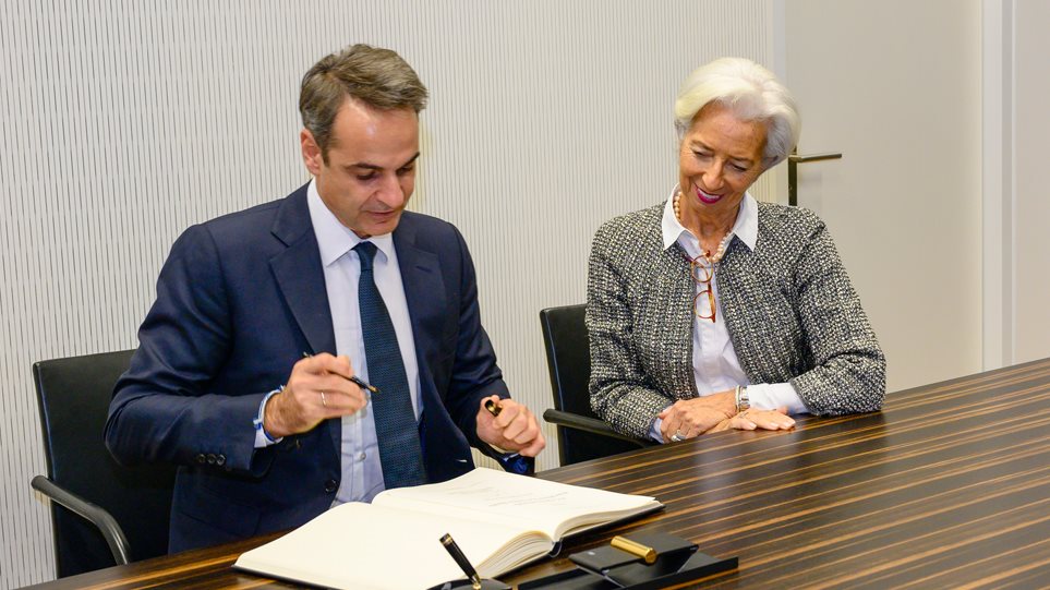 Συνάντηση Μητσοτάκη-Λαγκάρντ: θετική για τα ομόλογα η πρόεδρος της ΕΚΤ