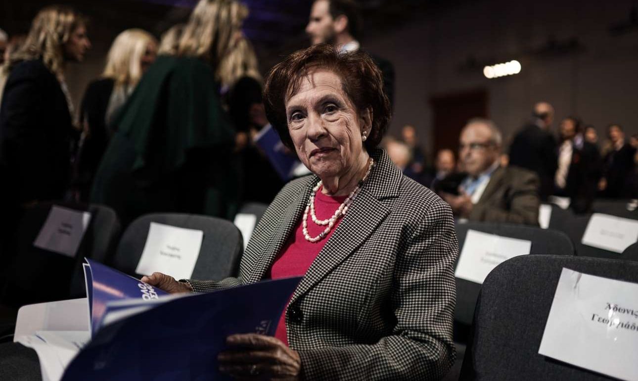 Η Αννα Μπενάκη-Ψαρούδα πρόεδρος της Ακαδημίας Αθηνών