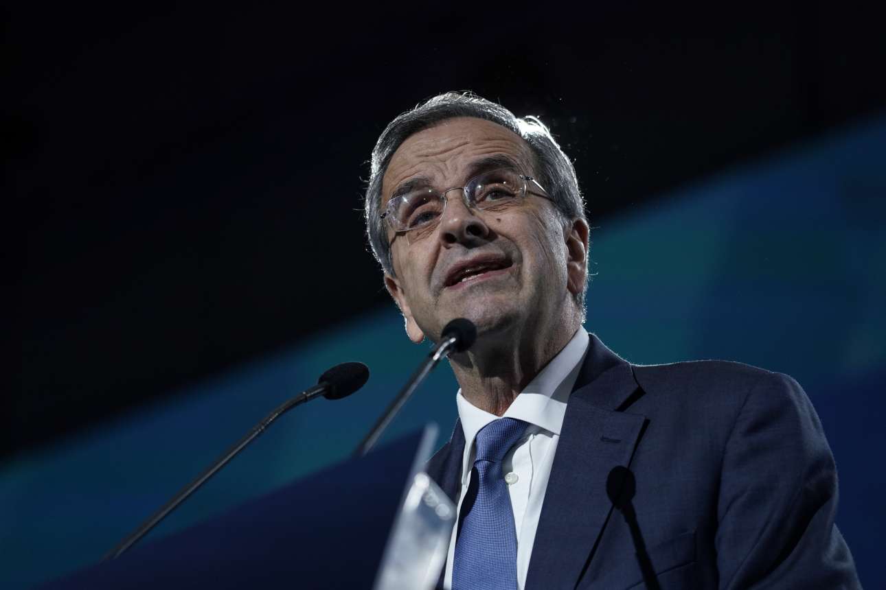 Συνέδριο ΝΔ – Ο Σαμαράς μιλά για «λαθρομετανάστευση» και αναρωτιέται: «Συναίνεση με τους σκευωρούς;»