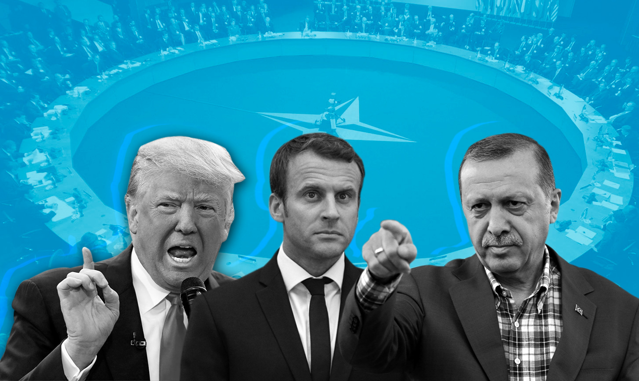 Τραμπ, Μακρόν, Ερντογάν: το εκρηκτικό τρίγωνο του ΝΑΤΟ