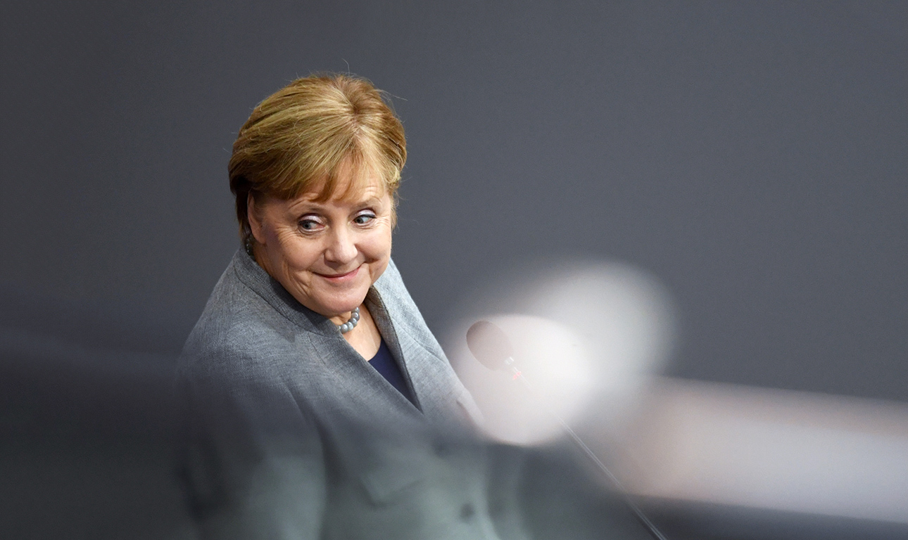 Η Μέρκελ; «Σαν βράχος στον βυθό ενός ορμητικού χειμάρρου»