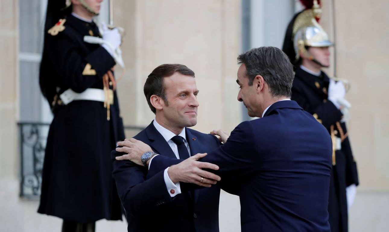 «Εγκάρδια συνεννόηση» Μητσοτάκη-Μακρόν απέναντι στον Ερντογάν