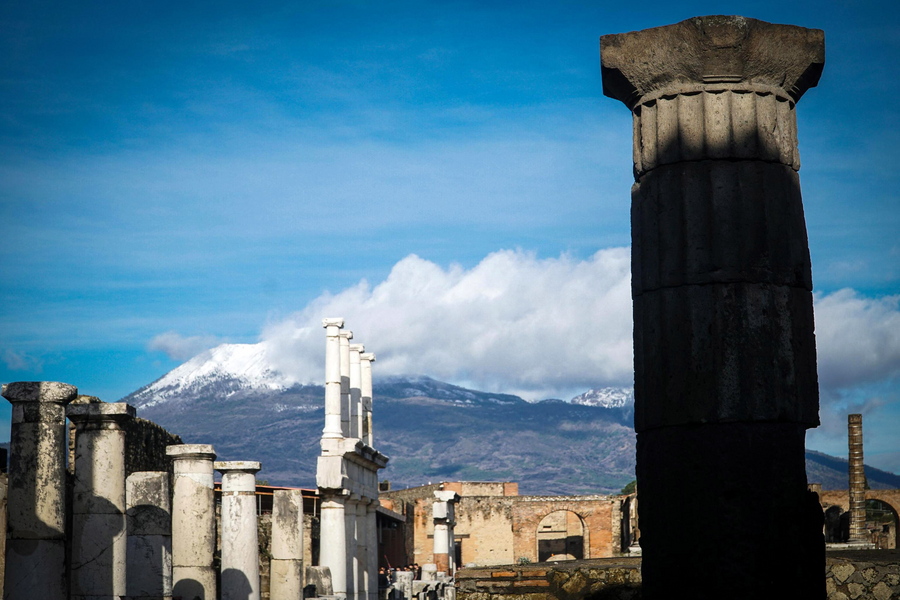Πομπηία: Ανθρώπινος εγκέφαλος έγινε… γυαλί από την έκρηξη του Βεζούβιου