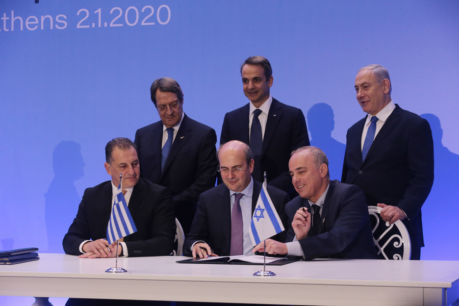 Υπεγράφη η ιστορική συμφωνία για τον αγωγό EastMed