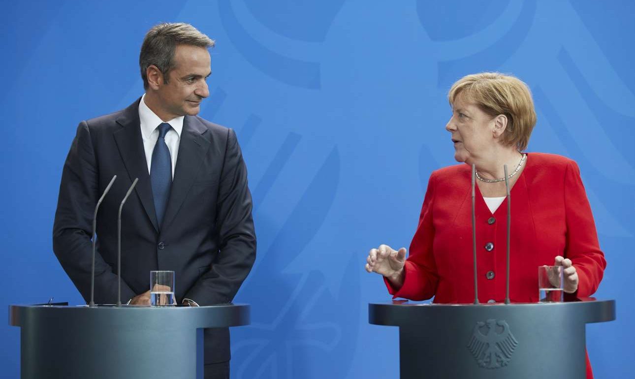 Τηλεφωνική επικοινωνία Μητσοτάκη – Μέρκελ