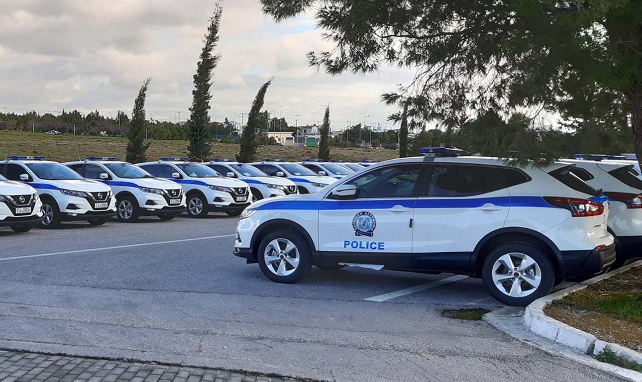 Με τετρακίνητα Nissan Qashqai η Ελληνική Αστυνομία