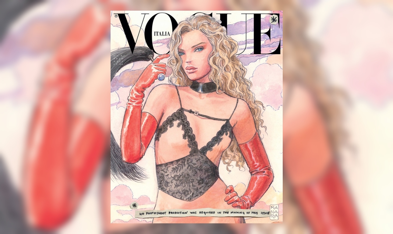 Γίνεται περιοδικό μόδας χωρίς φωτογραφίες; Nαι, λέει η ιταλική Vogue