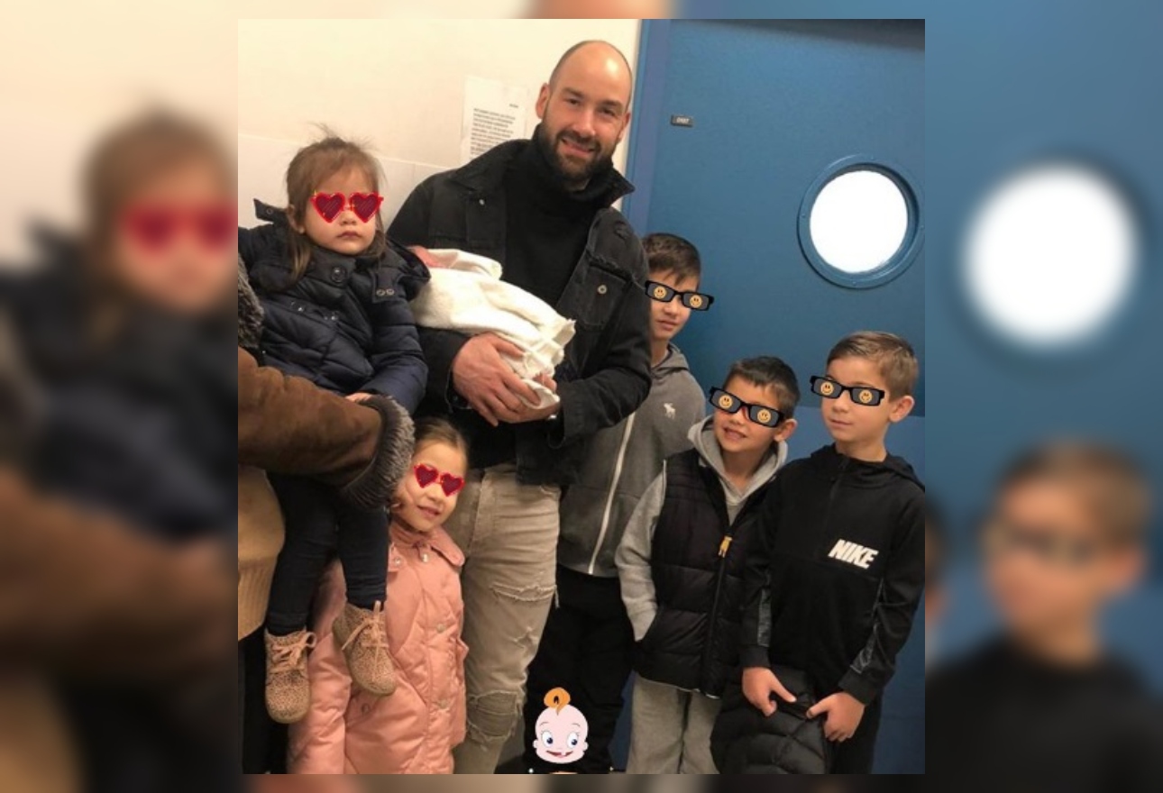 Εκτη φορά μπαμπάς ο Βασίλης Σπανούλης