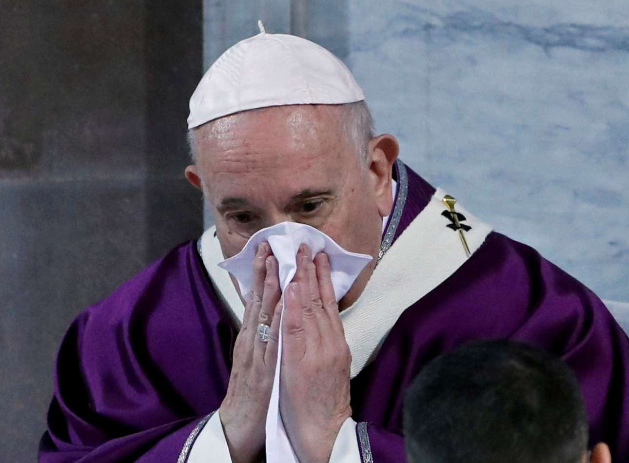 Βατικανό: ασθενής και ο Πάπας (αλλά από απλό κρυολόγημα)
