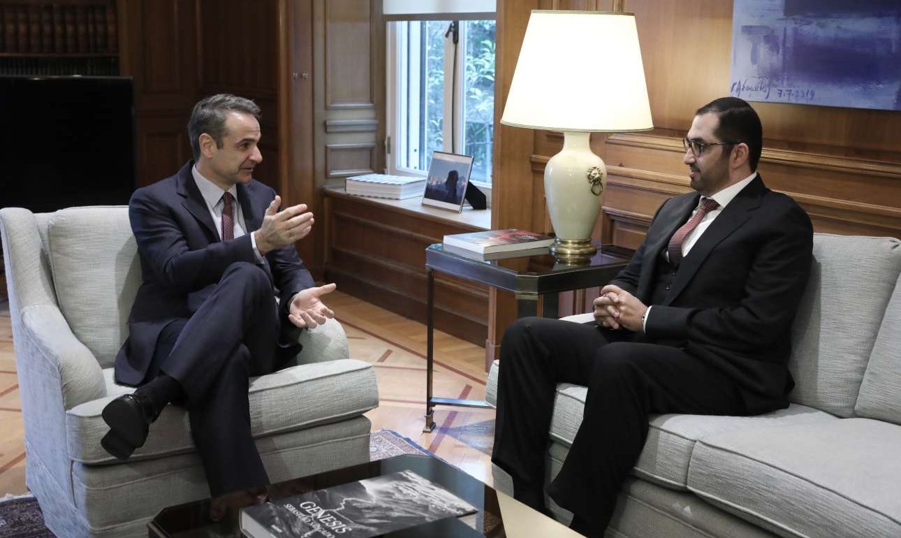 Μητσοτάκης: Eχω πολύ φιλόδοξα σχέδια για τη σχέση με τα Εμιράτα